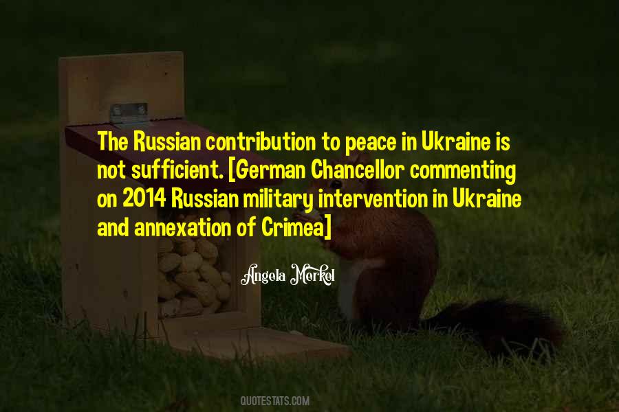 Quotes About Peace In Ukraine #781415