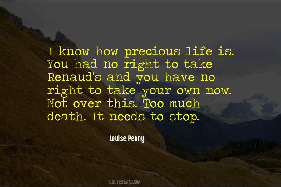 Life To Death Quotes #25537