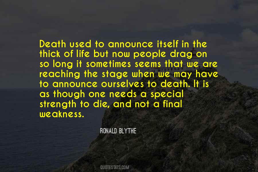 Life To Death Quotes #259701