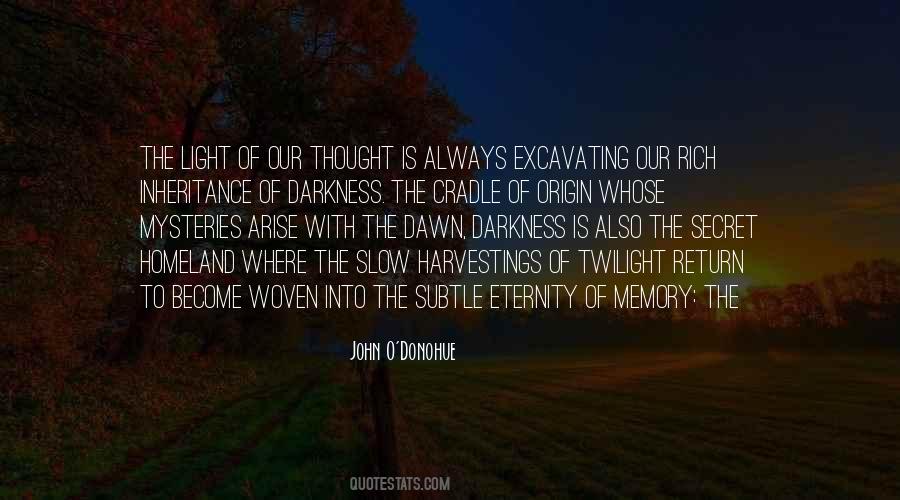Memory Of Light Quotes #1154302