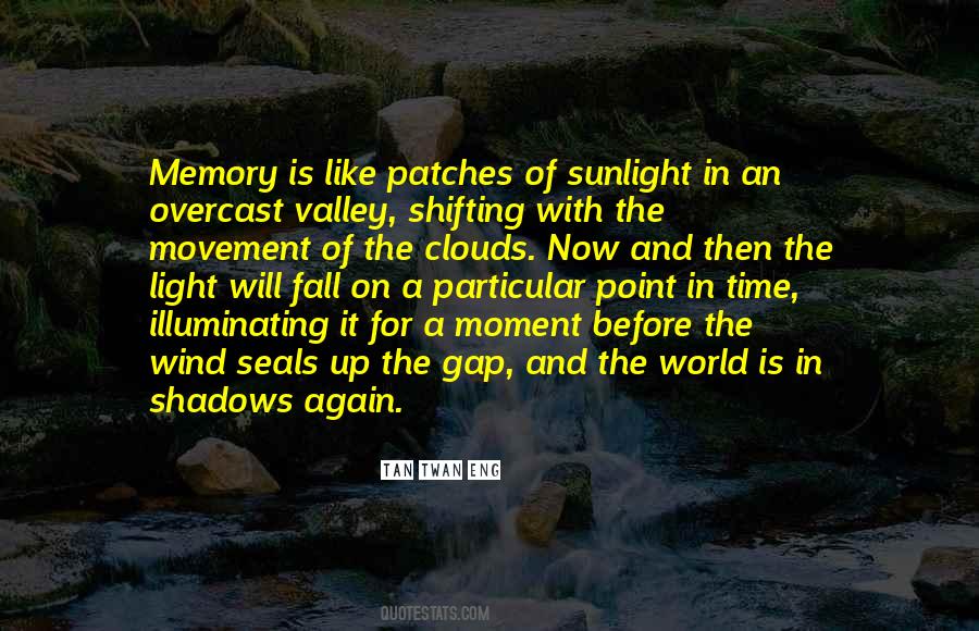 Memory Of Light Quotes #1457491