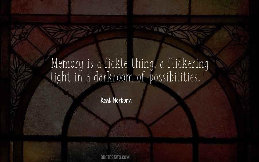 Memory Of Light Quotes #1877246