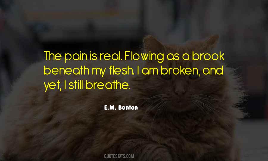 Breathe And Love Quotes #1712255