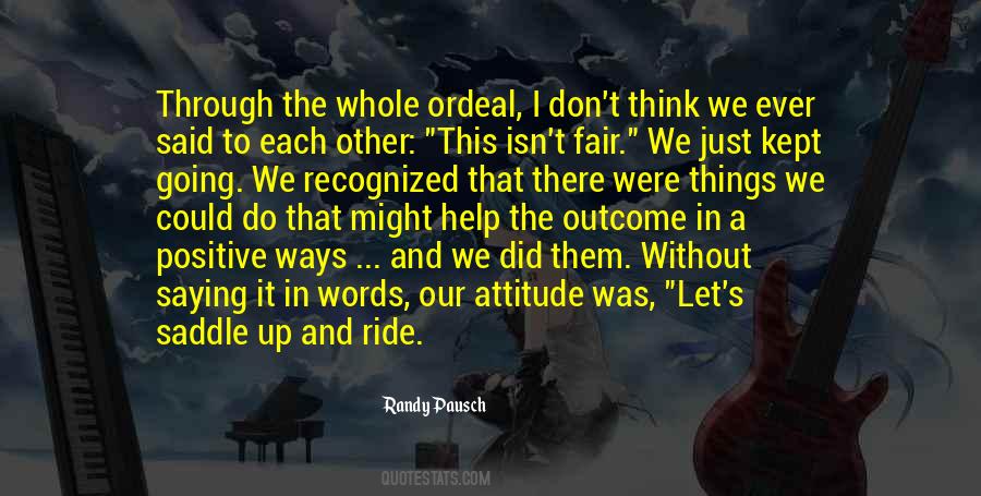 In The Saddle Quotes #1130367
