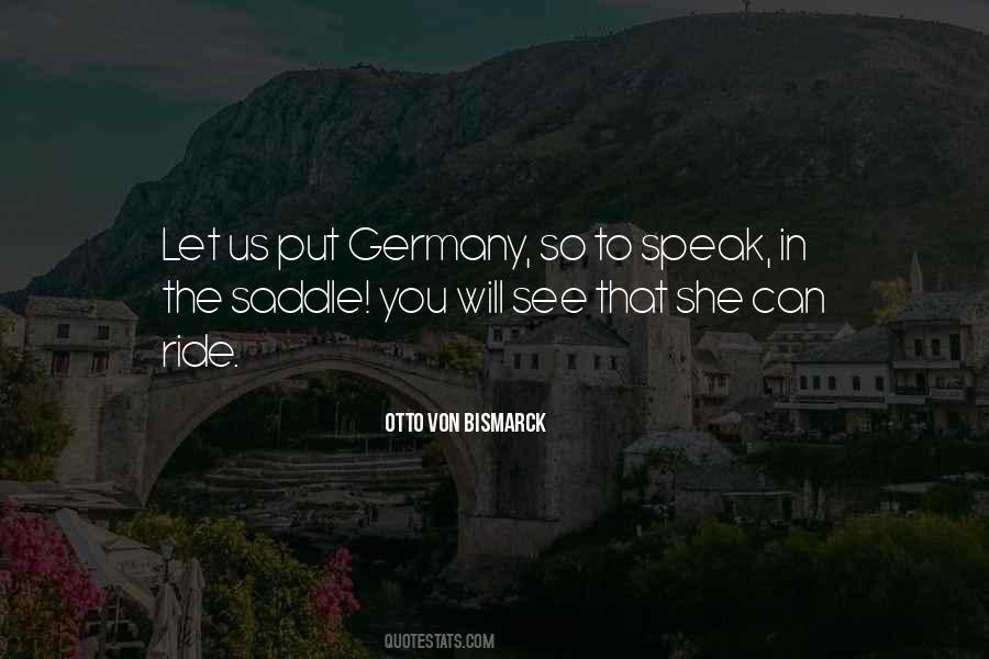 In The Saddle Quotes #1491324