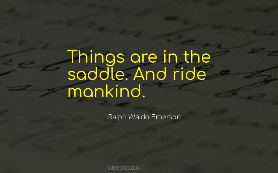 In The Saddle Quotes #1538639