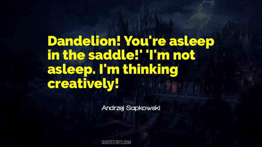 In The Saddle Quotes #1678661