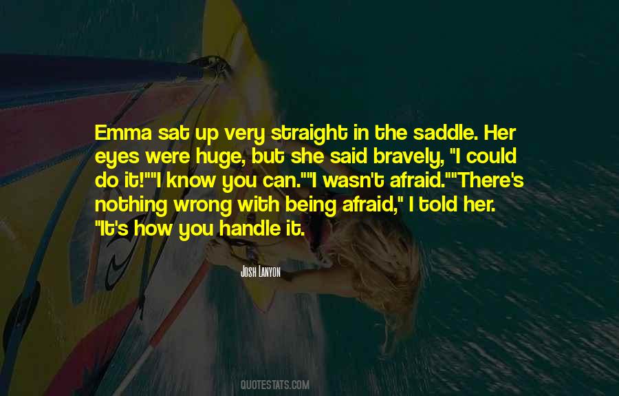 In The Saddle Quotes #1735089
