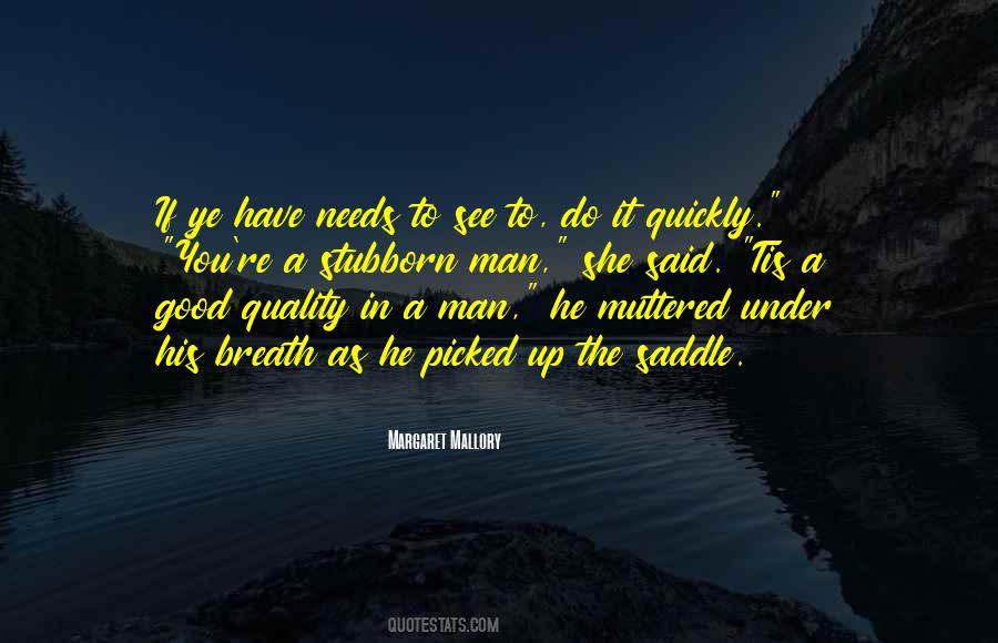 In The Saddle Quotes #445367
