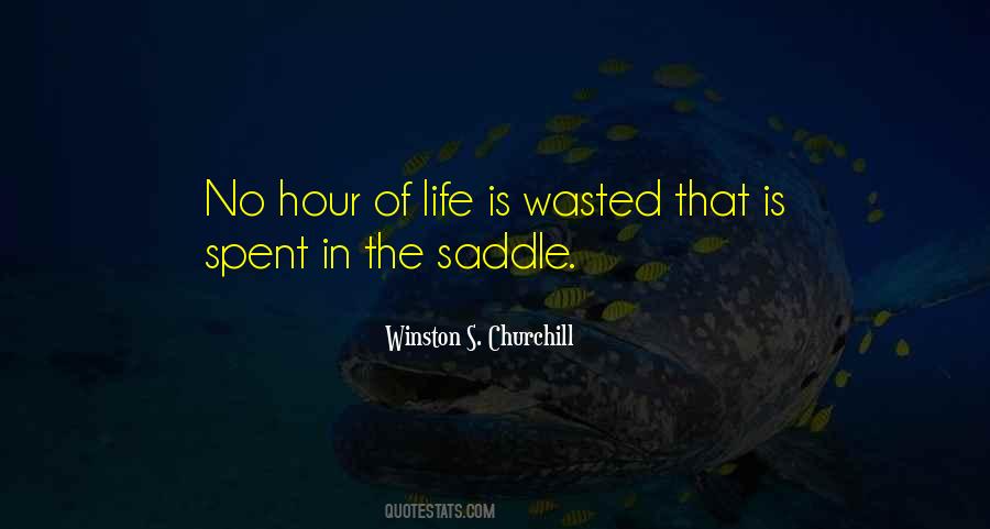 In The Saddle Quotes #841295