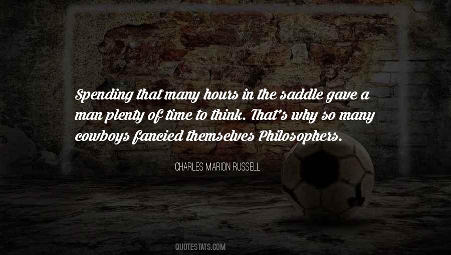 In The Saddle Quotes #989538