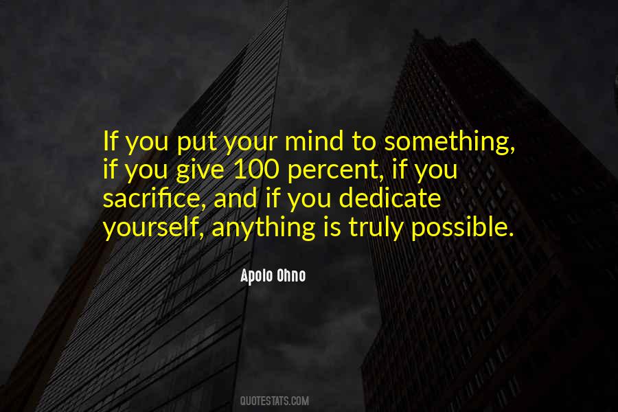 Anything In Life Is Possible Quotes #1115211