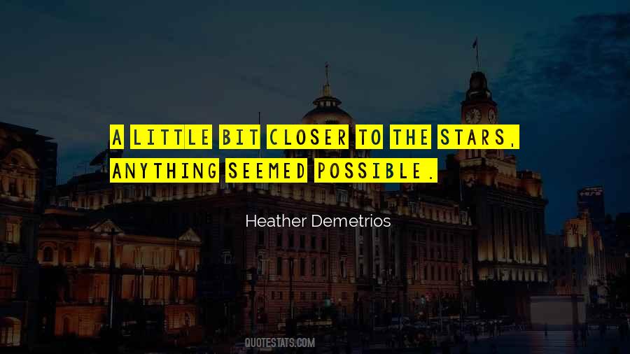 Anything In Life Is Possible Quotes #942807