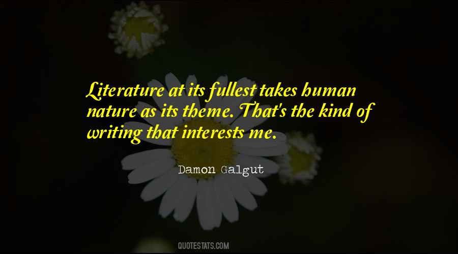 Nature Takes Its Course Quotes #1017337