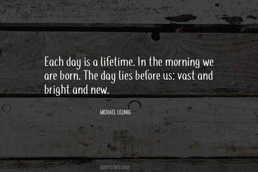 Morning Bright Quotes #293487