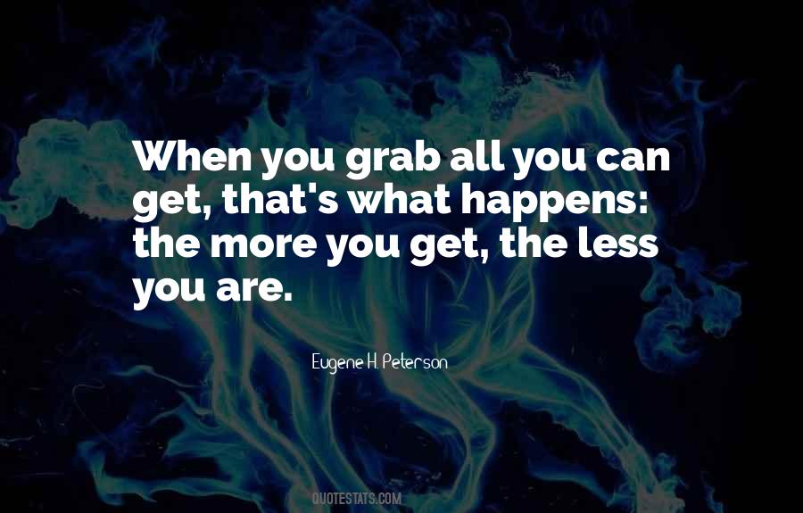 Eugene Peterson Quotes #118364