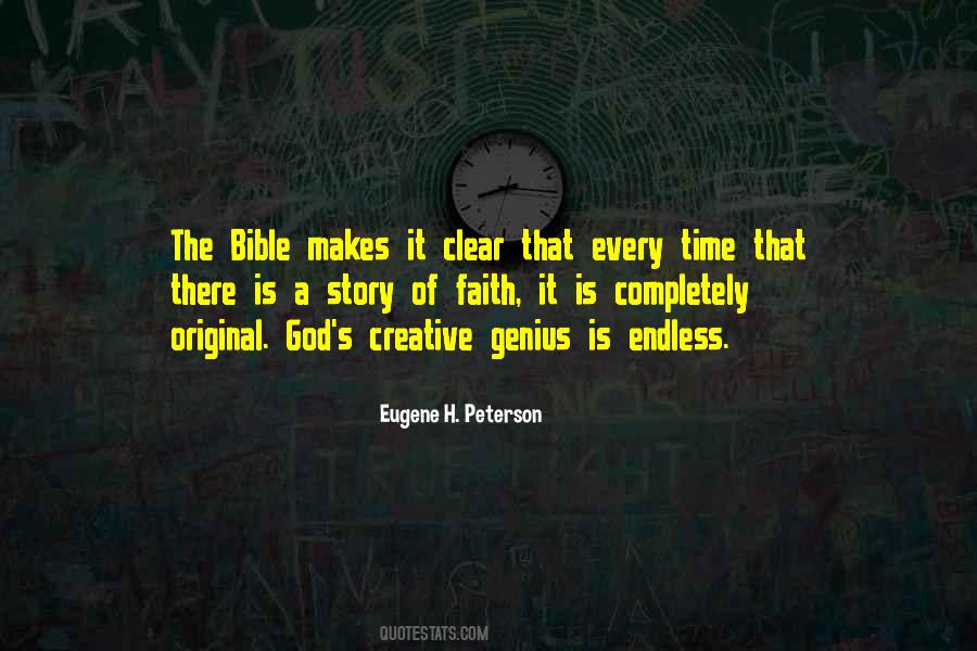 Eugene Peterson Quotes #144315