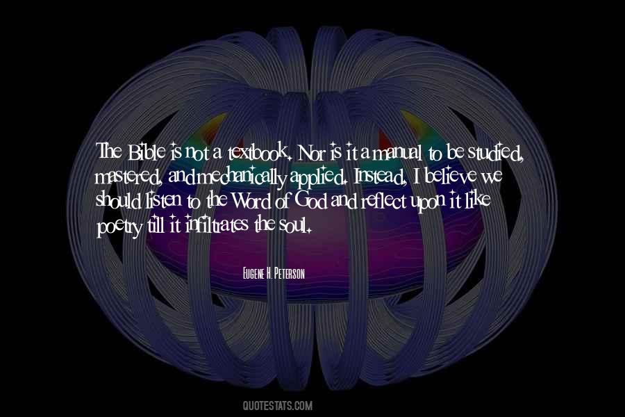 Eugene Peterson Quotes #179126