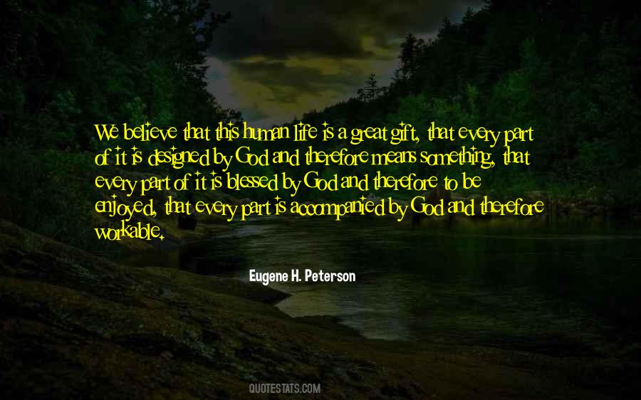 Eugene Peterson Quotes #1821