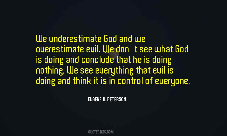Eugene Peterson Quotes #357209