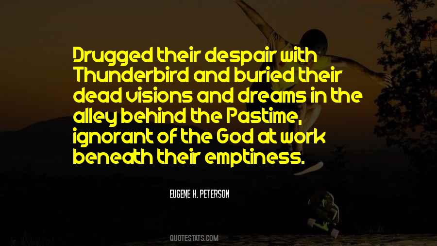 Eugene Peterson Quotes #404617