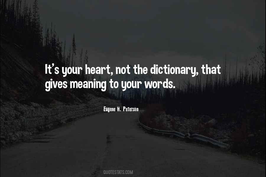 Eugene Peterson Quotes #448718