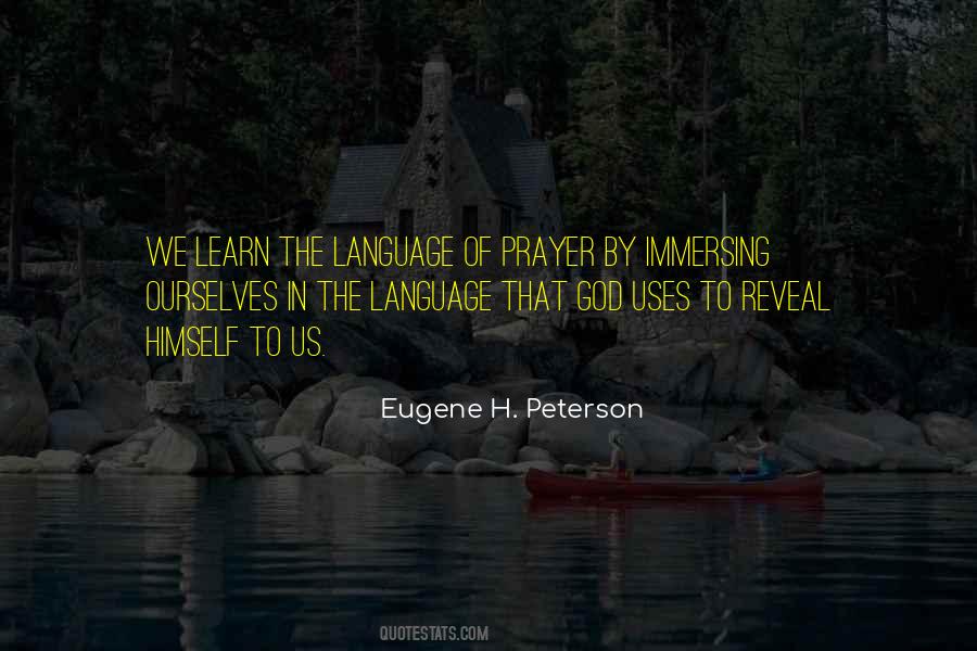 Eugene Peterson Quotes #4507