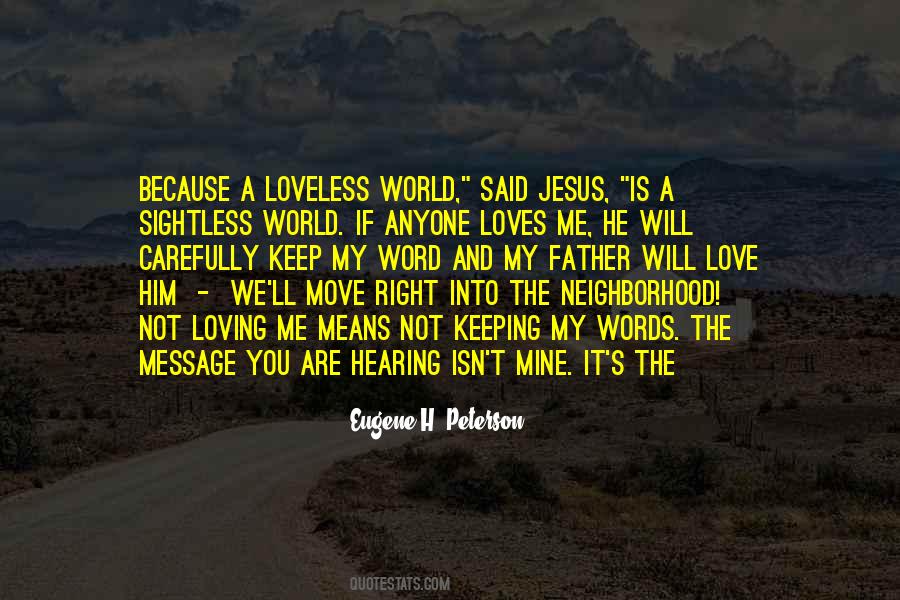 Eugene Peterson Quotes #479427