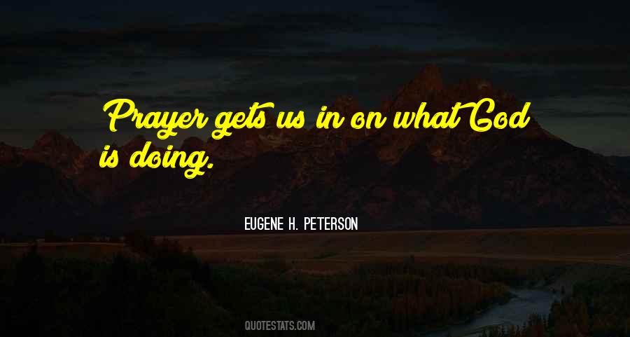 Eugene Peterson Quotes #612117