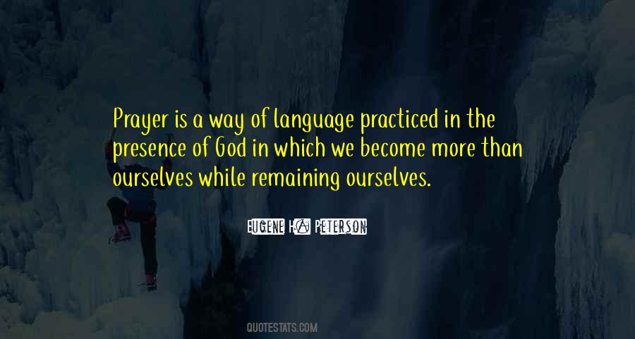 Eugene Peterson Quotes #684553