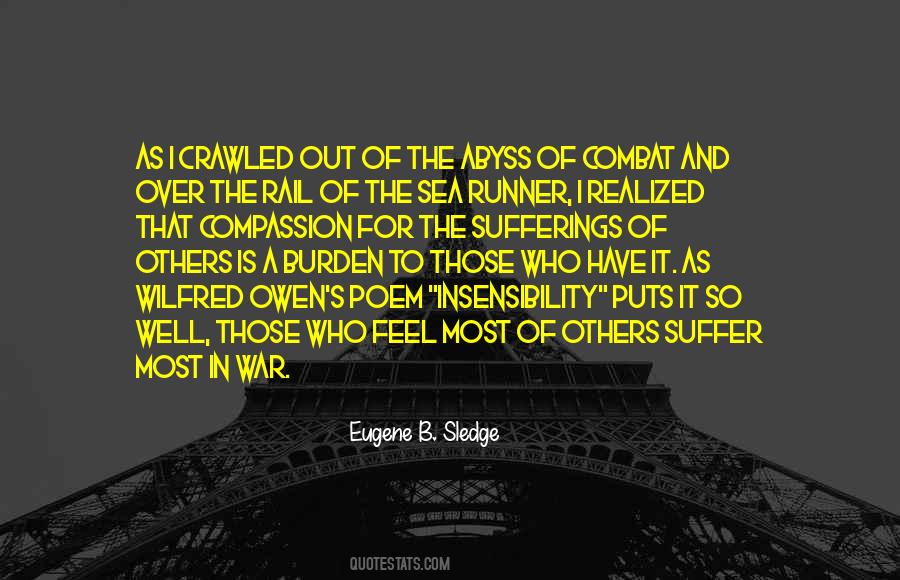 Eugene Sledge Quotes #1325362
