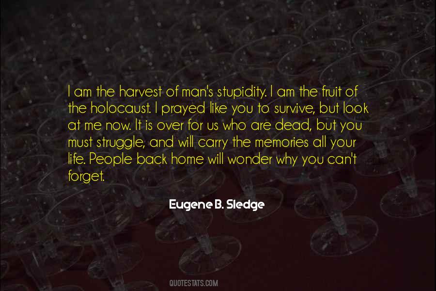 Eugene Sledge Quotes #936912