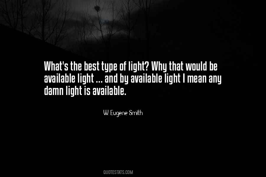 Eugene Smith Quotes #27916