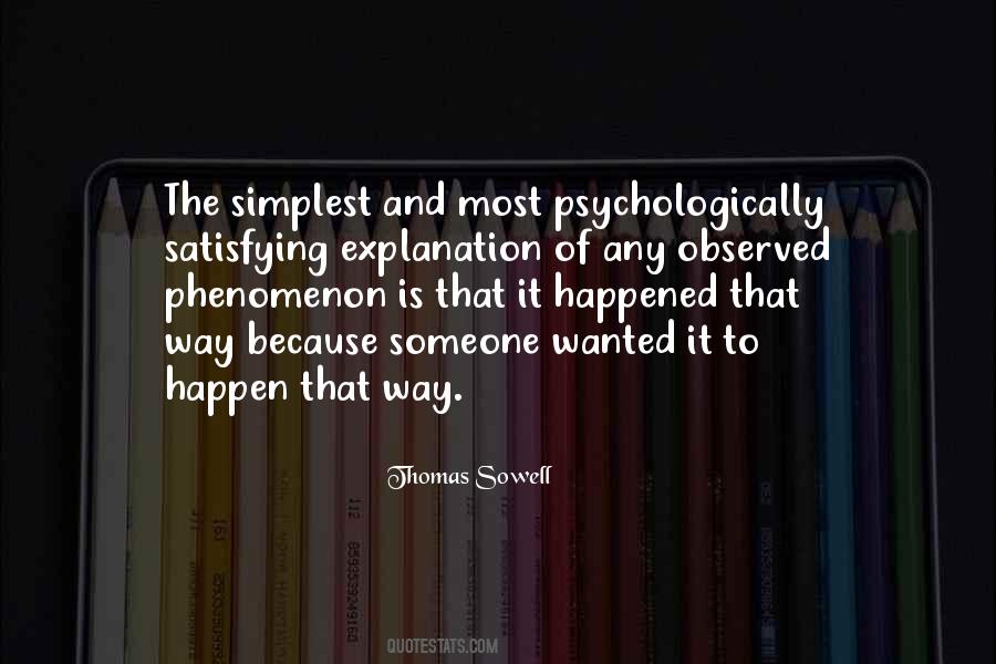 Quotes About Simplest Explanation #876413