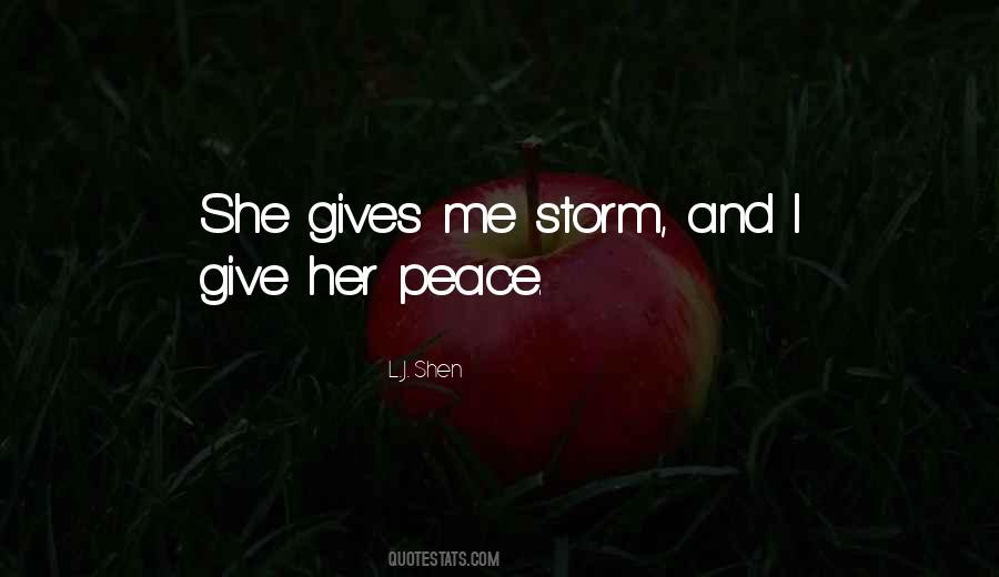 Give Me Peace Quotes #1196879