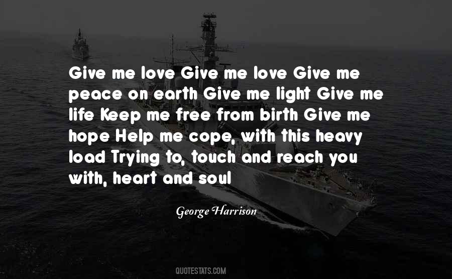 Give Me Peace Quotes #1417697