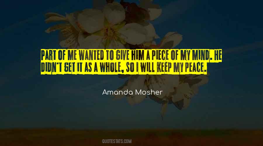 Give Me Peace Quotes #362858