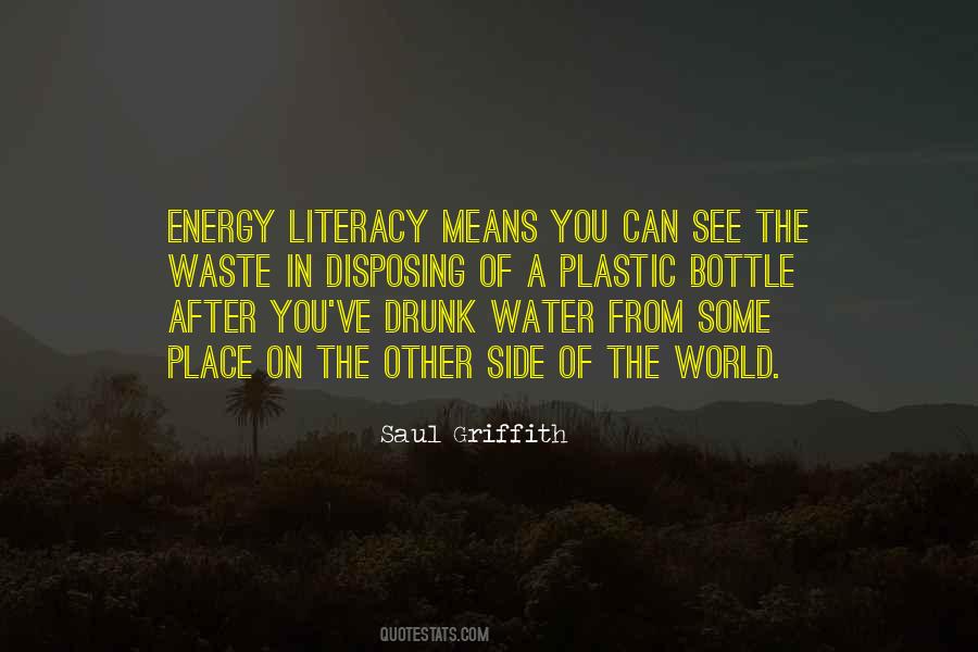 Waste Of Energy Quotes #324059