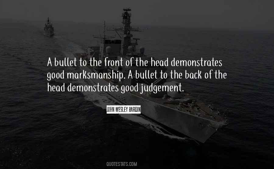 Bullet To The Head Quotes #642554