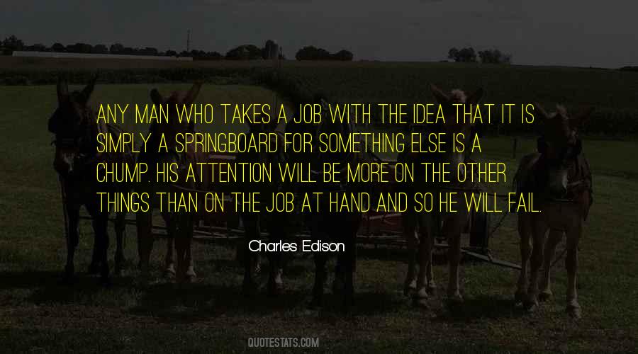 Be With The Man Who Quotes #231888