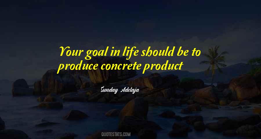Your Goal In Life Quotes #1274335