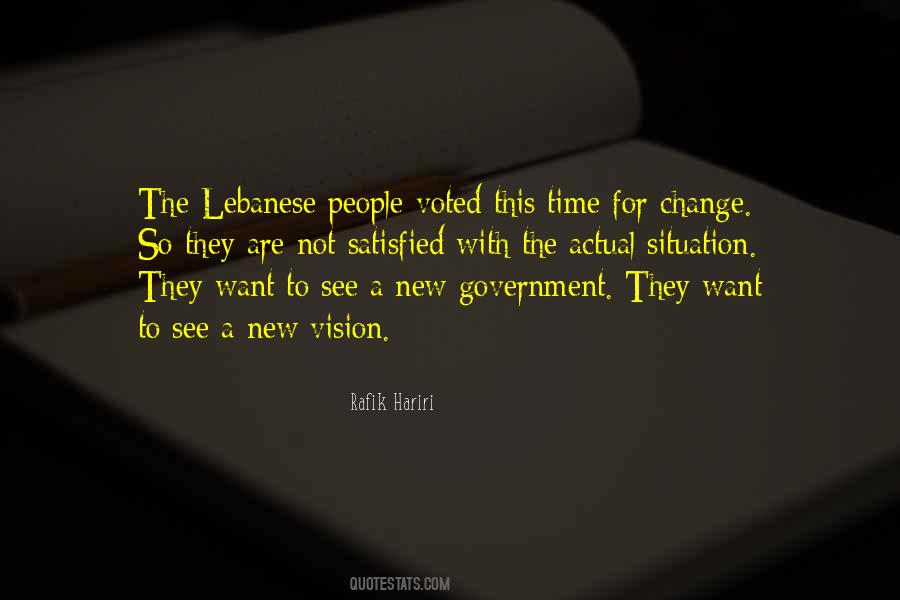 Change Government Quotes #1381315