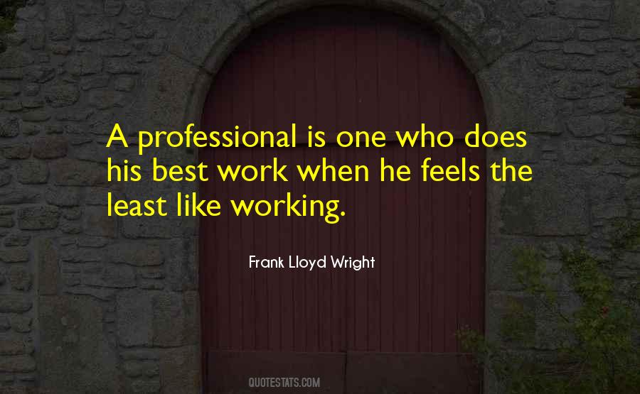 Best Working Quotes #163477