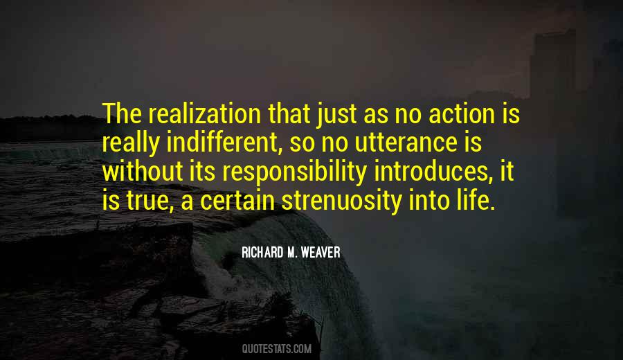 Quotes About Action Responsibility #1030704
