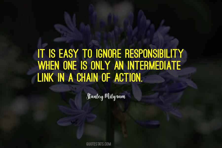 Quotes About Action Responsibility #972332
