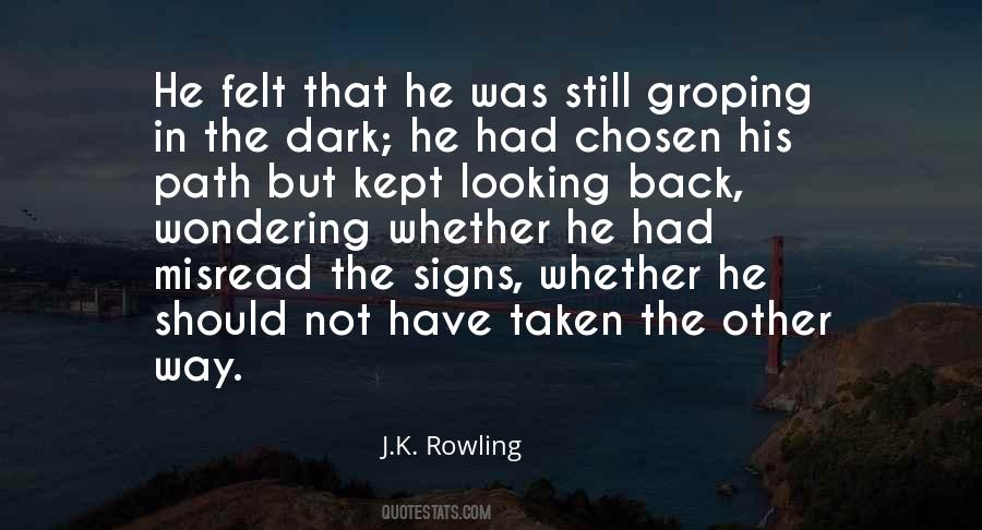 Dark Path Quotes #1381233