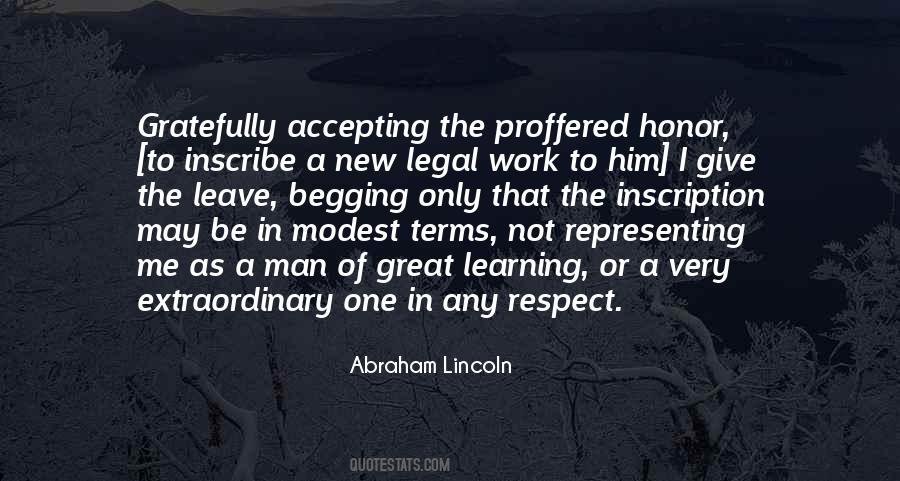 Respect The Work Quotes #392035