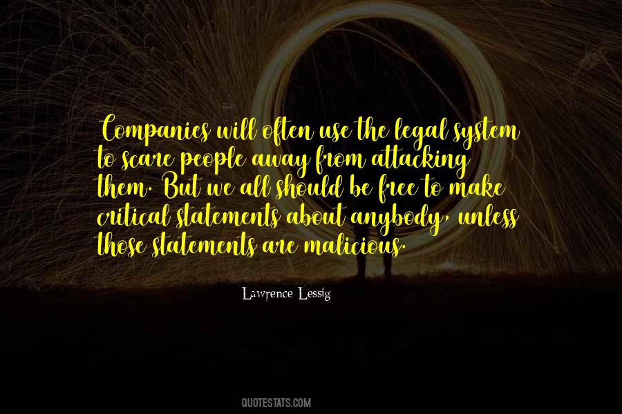 Quotes About The Legal System #131967