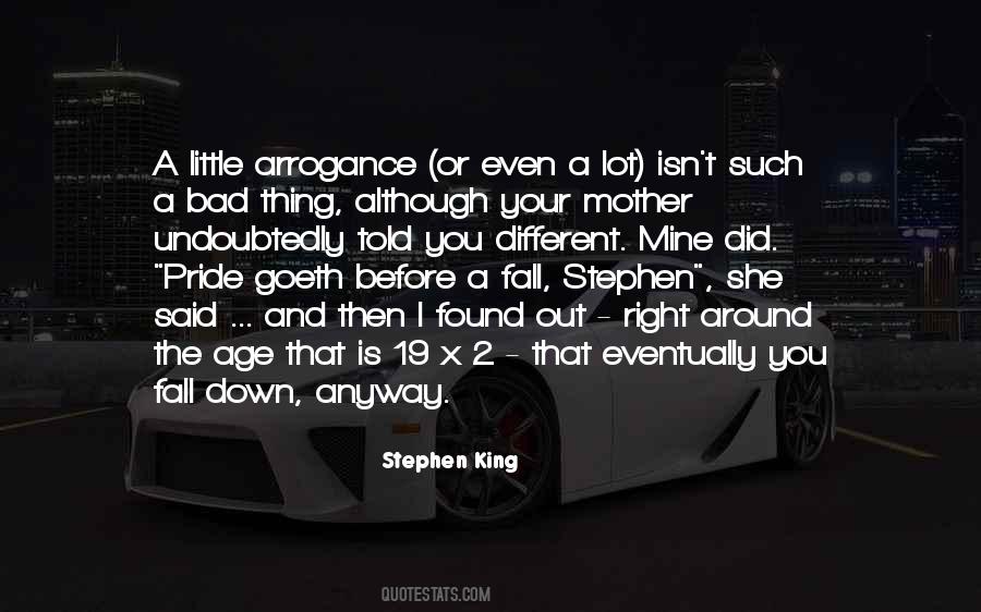 Pride Is Bad Quotes #1711949