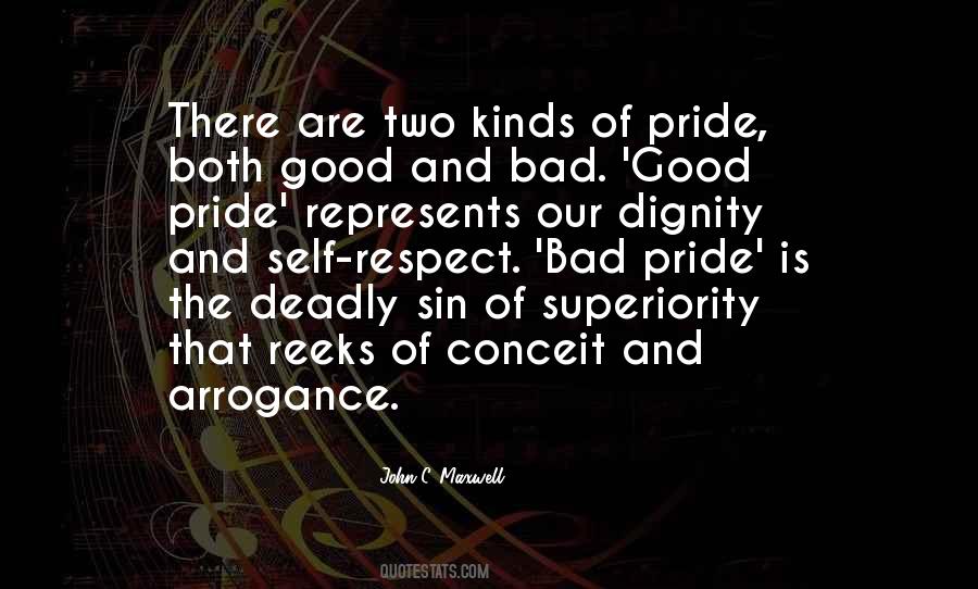 Pride Is Bad Quotes #842267